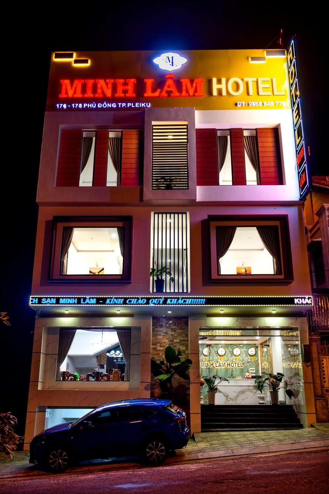 Minh Lam Hotel Pleiku Eksteriør billede